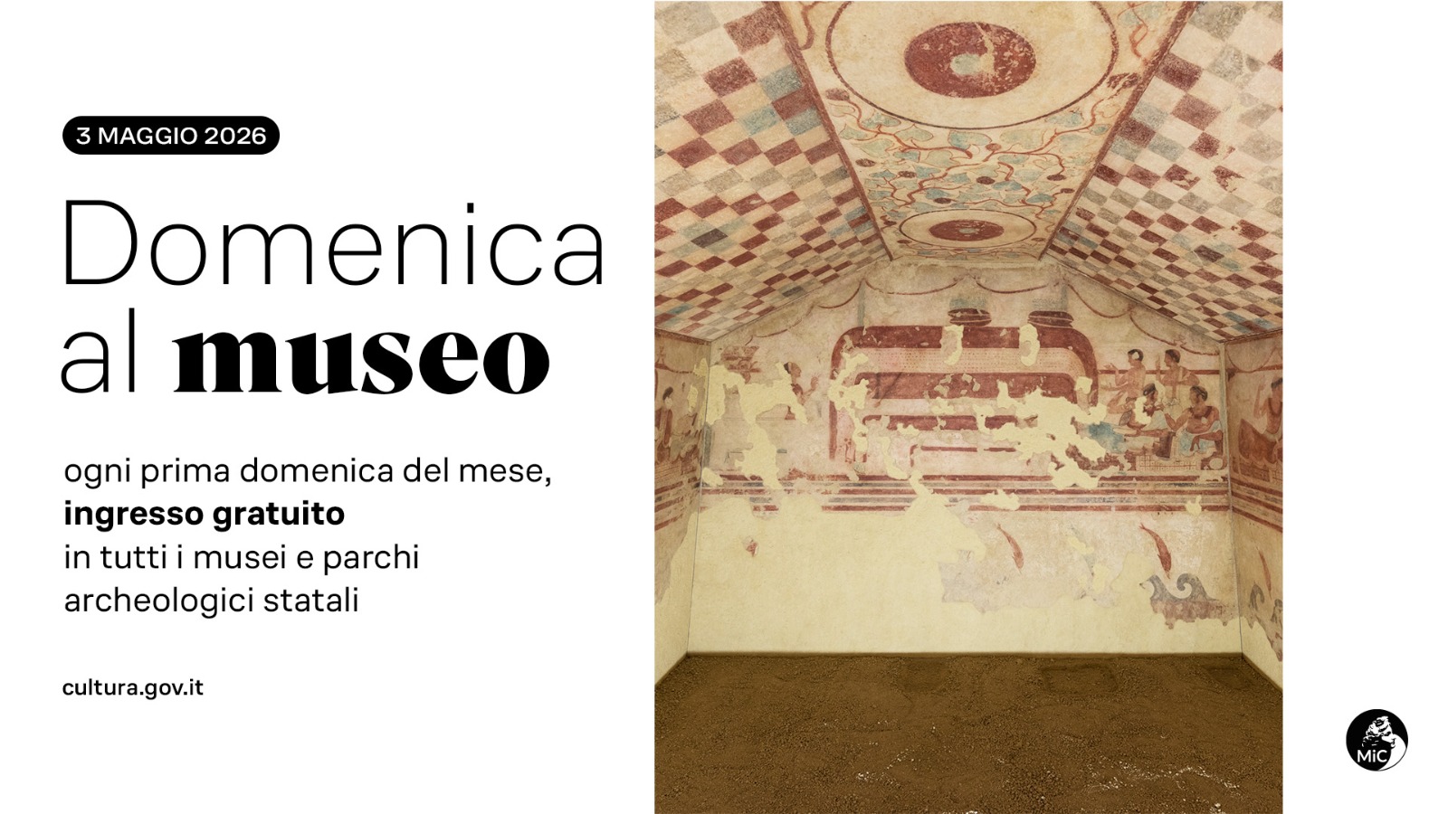 3 maggio 2026 Domenica al Museo all'ETRU!